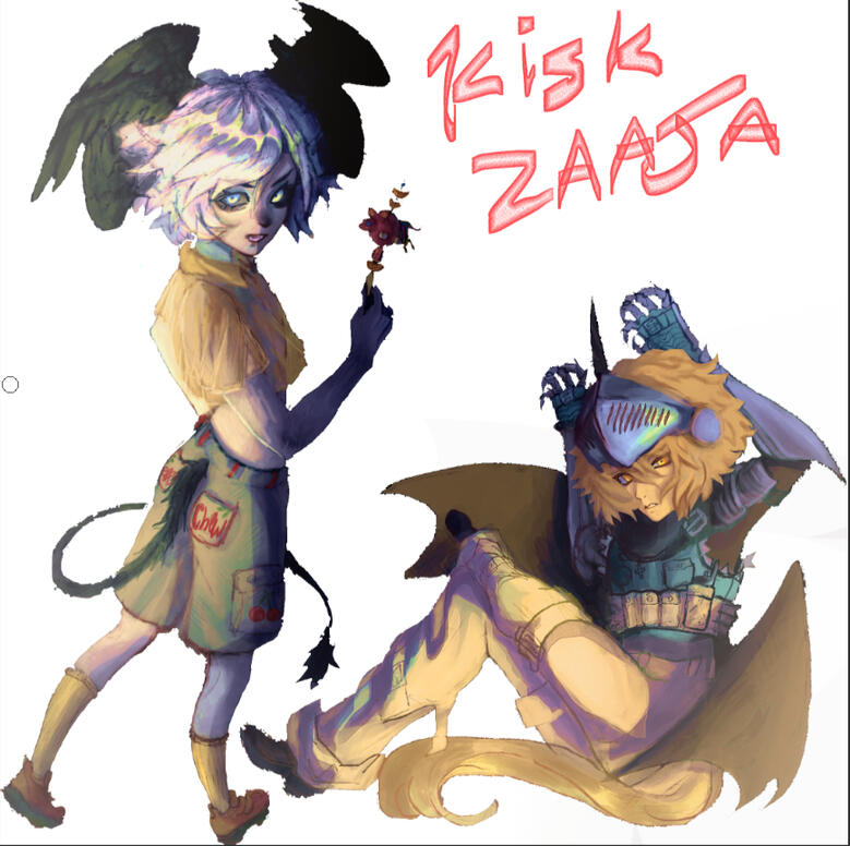 Primro and Suna, My ocs!